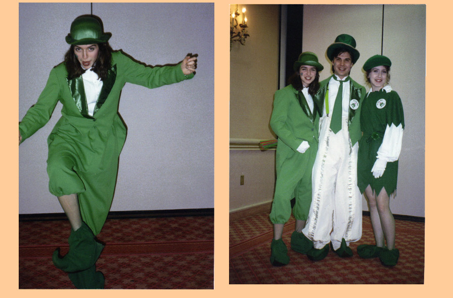 Image of Catherine Taormina As A Leprechaun